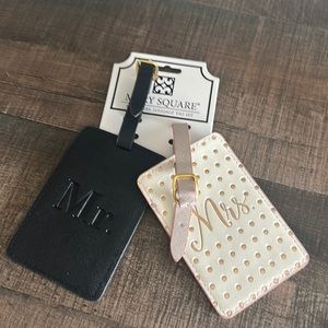 Mr. and Mrs. Gift tag set